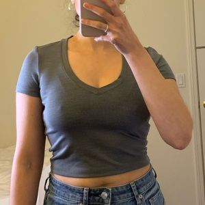 Beyond Yoga V-neck top
